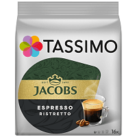 TASSIMO Κάψουλες JACOBS Espresso Ristretto 16τεμ