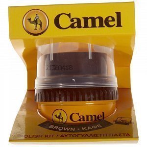 Camel Κρέμα Υποδημάτων Αυτογυαλιστικό Καφέ 55ml