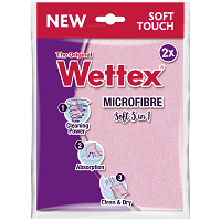 Wettex 3in1 Πετσέτες Μικροϊνών Soft 2τεμ
