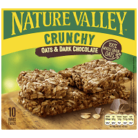 Nature Valley Bars Chocolate 5 τεμ 42gr