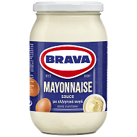 Brava Μαγιονέζα Γυάλινο Βάζο 485ml