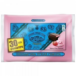 Παυλίδης Σοκολατάκια Υγείας Φράουλα Μίνι 350gr -0,30€