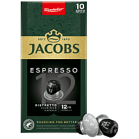 JACOBS Ristretto Kάψουλες Συμβατές Με Μηχανές Nespresso* 10τεμ