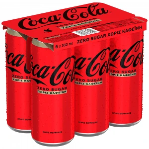 Coca-Cola Zero Caffeine Free 6x330ml