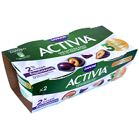 Activia Δαμάσκηνο 2x200gr