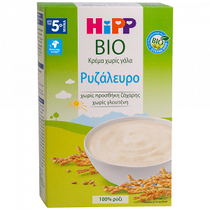 Hipp Βρεφική Κρέμα Ριζάλευρο Χωρίς Γάλα Bio 200gr