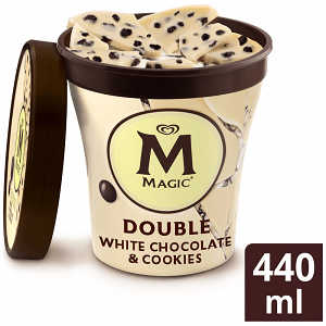 Algida Magic Παγωτό White Cookie 440ml