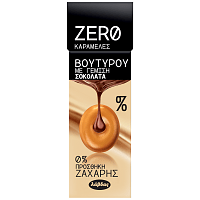 Zero Καραμέλες Βουτύρου Με Σοκολάτα 36gr