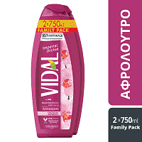 Vidal Shower Gel Orchid 2x750ml