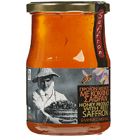 Ελληνικό Μέλι Με Κόκκινο Σαφράν 720gr