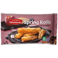 Nikolopoulou Spring Rolls Sweet Με Μήλα & Σταφίδες
