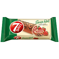 7 Days Swiss Rolls Kέικ Φράουλα 200gr