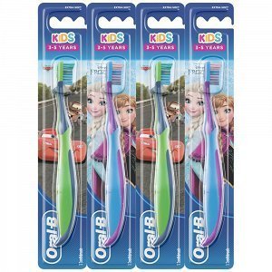 Oral-B Stages 2 Οδοντόβουρτσα Παιδική (3-5ετών) 1τεμ Princess-Cars