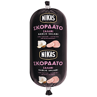 Nikas Σαλάμι Σκορδάτο Χωρίς Γλουτένη 300gr