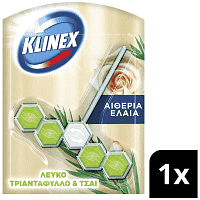 Klinex Wc Block Aroma Luxe Τριαντάφυλλο 55g