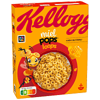 Kellogg's Δημητριακά Miel Pops Loops 330gr