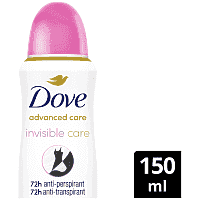 Dove Αποσμητικό Σωμ. Spray Advanced Invisible Care 150ml