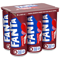 Fanta Wanta Apple Cherry 330ml 6τεμ