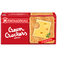 Παπαδοπούλου Cream Crackers Σίτου 140gr