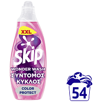 Skip Απορρυπαντικό Πλυντηρίου Ρούχων Color Protect Wonder 54Mεζ