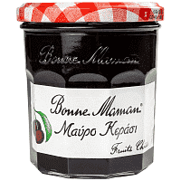Bonne Maman Μαρμελαδα Μαύρο Κεράσι 370gr