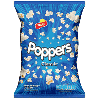 Tasty Poppers Ποπ Κορν Με Αλάτι 75gr