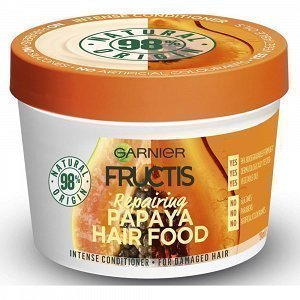 Fructis Hair Food Papaya Μάσκα Μαλλιών 390ml