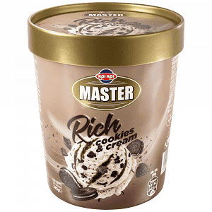 Κρι Κρι Παγωτό Master Rich Cup Cookies 320gr (500ml)