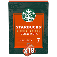 Starbucks Espresso Colombia Κάψουλες 18τεμ 94gr