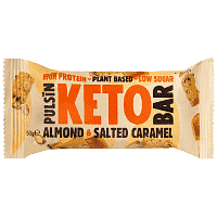 Pulsin Μπάρα Keto Αμύγδαλα Αλατισμένη Καραμέλα 50gr