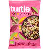 Turtle Τραγανά Δακτυλίδια Δημητριακών Bio Χωρίς Γλουτένη 40gr