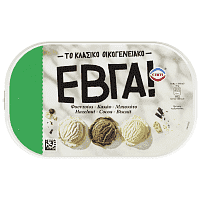 Έβγα Παγωτό Φουντούκι Κακάο Μπισκότο 1350gr 2700ml