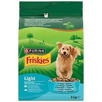 Friskies Light Ξηρή Τροφή Σκύλου Με Κοτόπουλο & Λαχανικά 3kg