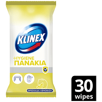 Klinex Υγρά Πανάκια Καθαρισμού Λεμόνι 30τεμ