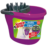 Scotch Brite Κουβάς Με Στίφτη 15 lt