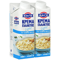 ΦΑΓΕ Κρέμα Γάλακτος Light 2x330ml