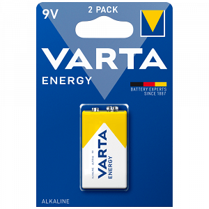 Varta Energy Μπαταρία Αλκαλική Πλακέ 6LR61 9 Volt