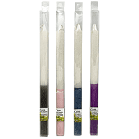 Λαμπάδα Δίχρωμη Ξυστή Περλέ 20