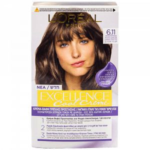L'OREAL Excellence Βαφή Μαλλιών Ξανθό Σκούρο Ψυχρό Ν.6.11