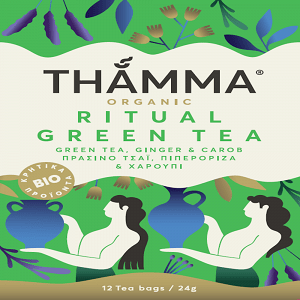 Thamma Ritual Green Tea Organic 12 Φακελάκια 18gr