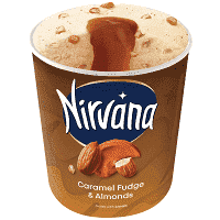 Nirvana Παγωτό Vanilla Caramel Fudge 350gr (470ml)
