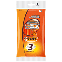 Bic 3 Sensitive Ξυριστικές Μηχάνες 6τεμ