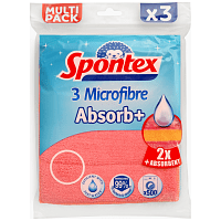 Spontex Absorb Mικροϊνών Σπογγοπετσέτα 3τεμ