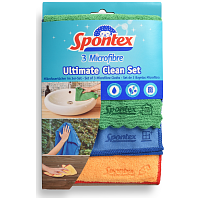 Spontex Πανάκια Μικροϊών Ultimate Clean 3τεμ