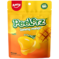 Amos Candy Peelerz Gummy Mango 65gr