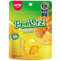 Amos Candy Peelerz Gummy Pineapple 65gr