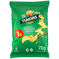 Tsakiris Chips Ρίγανη 70gr ΠΤΛ 1€