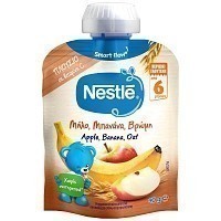 Nestle NaturNes Φρουτοπουρές Μπανάνα Μήλο Βρώμη 90gr