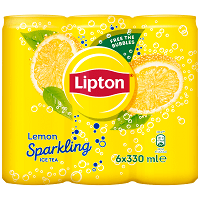 Lipton Sparkling Λεμόνι 6x330ml
