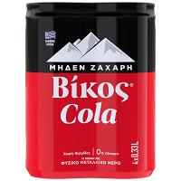 Βίκος Cola Zero 4x330ml